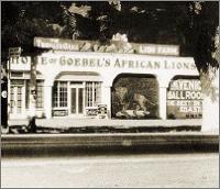 Goebel's African Lion Farm, as seen from Thousand Oaks Blvd. Click on for a larger image! 